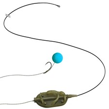 ARC FLAT Method Feeder fertig gebundene Karpfen Futterkorb Montage Carp Hair Rig