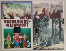 Weihnachten Schallplatten Vinyl LP Konvolut 4 Stück Schöne Weihnachtslieder