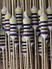 30x Präzisions-Widerstand 4K 0,1% MBB0207 Metallfilm 4 KOhm Beyschlag NOS