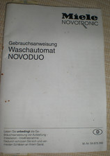 Gebrauchsanweisung miele - gebrauchsanweisung,
