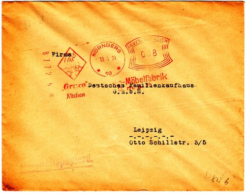 1934 freistempel gruco - "gruco,