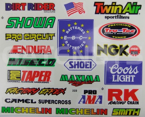 Motorrad aufkleber decal kit - aufkleber,