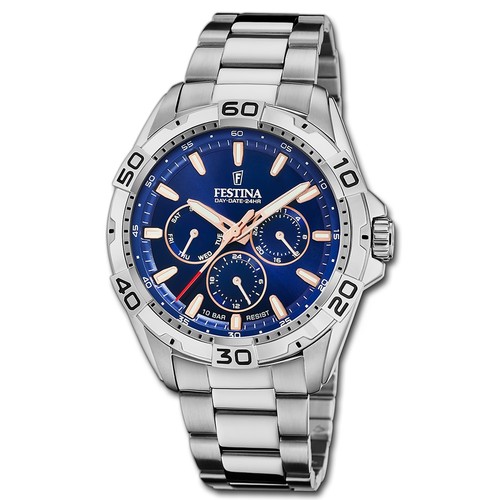 Festina herrenuhr edelstahl - festina,
