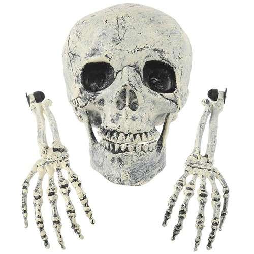 Halloween knochen erdspieße - halloween,