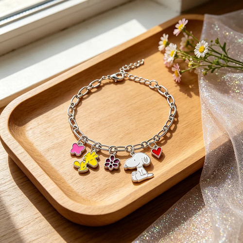 Armband snoopy anhänger - armband,