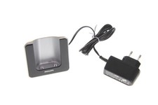 Ladeschale + Netzteil für Philips VOIP855