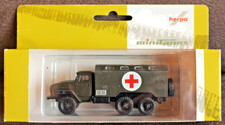 Herpa Minitanks: URAL 4320 Sanit.-Koffer "RK", TOP, NEU, Unbespielt