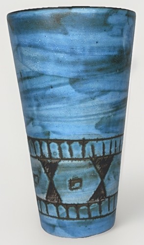 Seltenes glas vase signiert - seltenes,