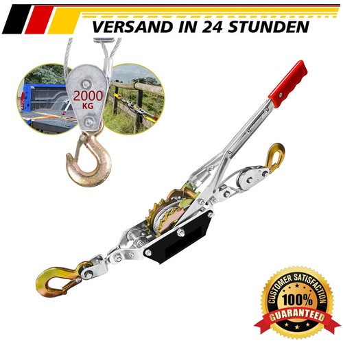 Seilzug mit ratsche zug - ratsche, 2t