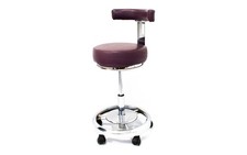 Ritter Arztstuhl / Rollhocker - Wunschfarbe Assistenzstuhl Hocker Polster Dental