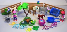 Playmobil Ponyfohlen 3 x Pony