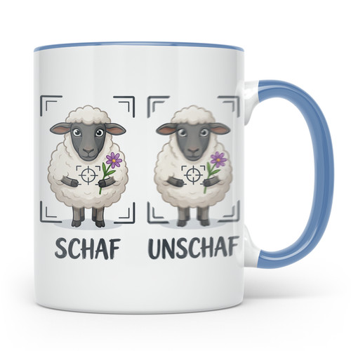 Fotografen tasse schaf unschaf - fotografen,