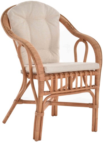 Stapelbarer rattansessel linda - stapelbarer,