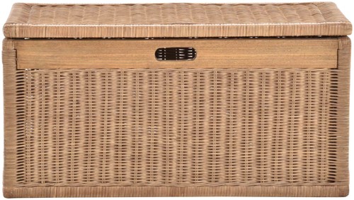 Korb mit deckel rattan - mit,