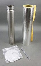 Solarfocus Pellet Elegance Abgasrohr Ø 80 mm 500 mm Isolierung (3)