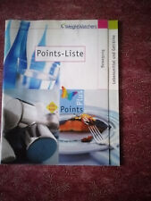 WEIGHT WATCHERS POINTS - LISTE POINTS PLUS FÜR ALLE AUCH ANFÄNGER WAHNSINN.