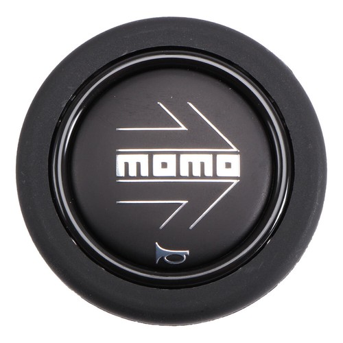 Momo hupenknopf schwarz - hupenknopf,