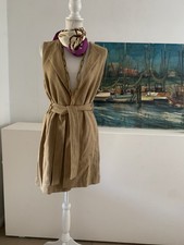 Massimo Dutti Leinen Longweste