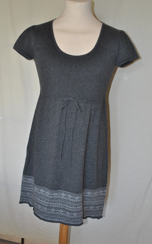 Soccx strickkleid grau in - strickkleid,