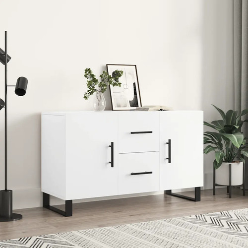 Sideboard weiß holzwerkstoff - weiß,