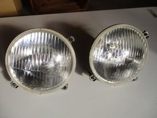 2 Stück gebr. Hella Scheinwerfer ohne Standlicht f. Deutz Traktor