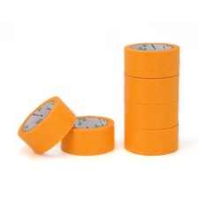 6x Goldband // 50mm x 50m // Soft Tape Abdeckband Washi Tape // Markenqualität