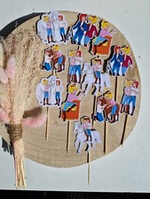 Bibi und Tina Cupcake Aufstecker -Bibi und Tina Cupcake - Muffin Deko Topper...