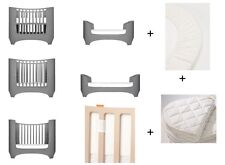 grau Leander Bett + 1 Set