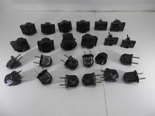 Alte Bakelit Stecker Steckdosen Doppelstecker 24 Stück DDR
