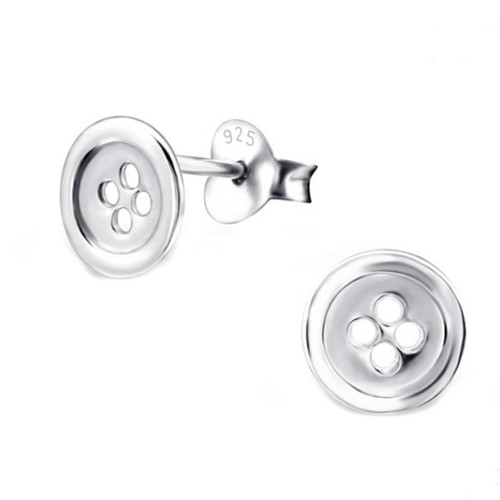 Ohrringe knopf 925 - 925, silber