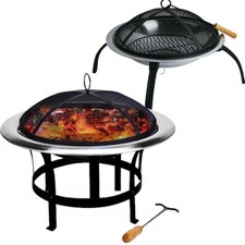 Feuerschale Edelstahl Grill