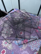 12-teiliger Zaun für Kleintiere für Innen und Außenbereich. Gehege für Hamster