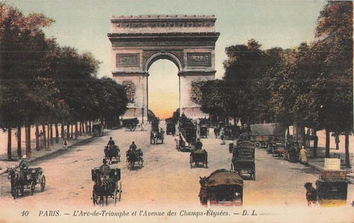 Paris arc triomphe farbe - 75,