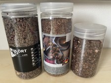 Deko Sand Kerzensand Steine braun 3er Set - gebraucht, sehr guter Zustand in OVP