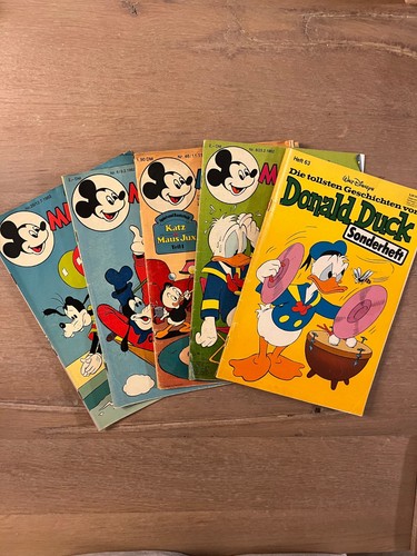 Micky maus hefte - 6x,