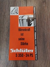 Original Prospekt Schlüter S