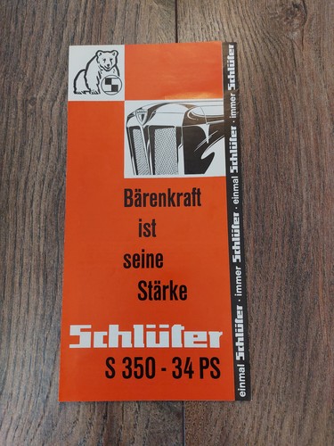 Original prospekt schlüter - original,