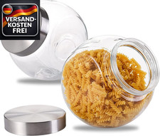 Bonbonglas Set 2er 2L mit