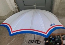 Seltener Sitz-Regenschirm Nissan Retro Racing Rallye Jagd Angeln Sitzstockschirm