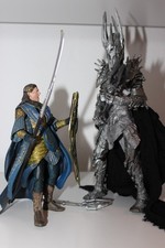 Toy Biz Toybiz Herr der Ringe LotR Sauron vs. Gil-galad Topzustand!