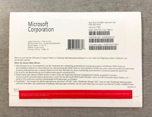 Windows professional - ms,