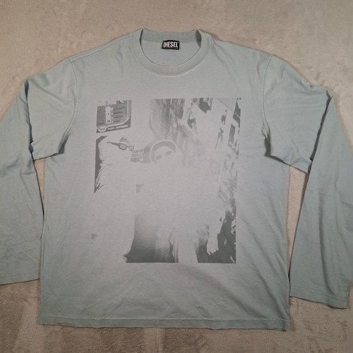 Diesel shirt herren blau - shirt,