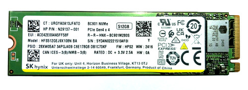 Hynix 512gb ssd 2280 2 - hynix,