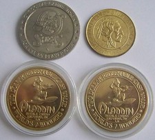 POKER CHIP / LAS VEGAS / CASINO / MARKEN / SPIELAUTOMAT - HOTEL - 1 DOLLAR