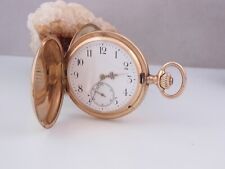 IWC Schaffhausen Taschenuhr 585 / 14K Rosegold Gold ø 53 mm Uhr Handaufzug