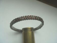 34539 antike Granat Armreif Tombak 1900 5,5x5cm Innen gut