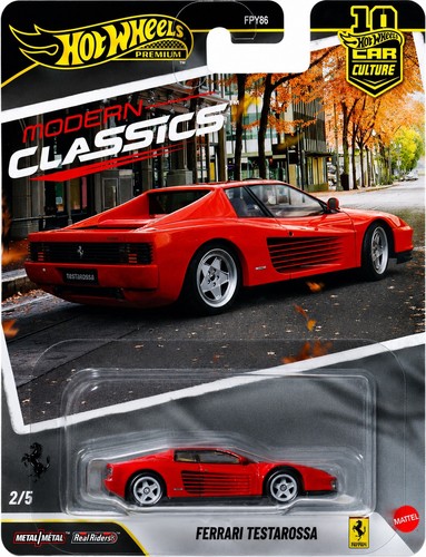 Hot wheels ferrari testarossa - hot,
