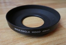 Wideangle Hood 49mm Sonnenblende Gegenlichtblende TOP