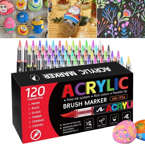 120 farbe acrylstifte - farbe, marker
