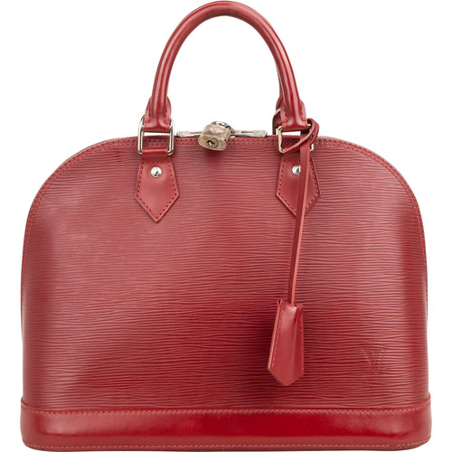 Louis vuitton red epi leather - vuitton,